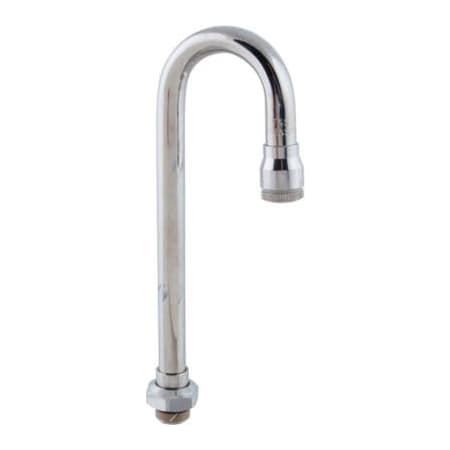 Allpoints Allpoints 1111293 Spout, Gooseneck (9") For T&S Brass & Bronze Works 1111293